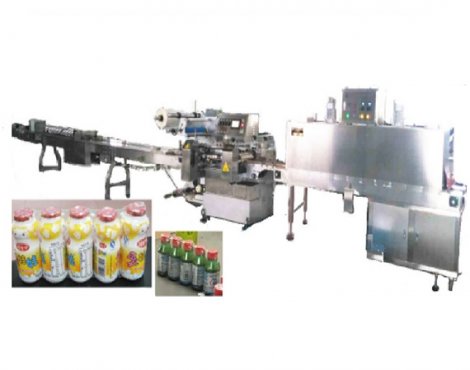 單螺旋自動(dòng)供料收縮包裝線(xiàn)